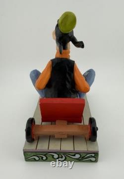 Jim Shore Goofy Go Cart Disney Traditions Life in the Slow Lane Enesco Figurine