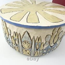Jim Shore It's A Small World Musical Base 4055427 Disney Traditions Enesco