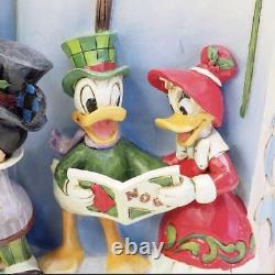 Jim Shore Mickey Christmas Figure Disney Traditions Statue New