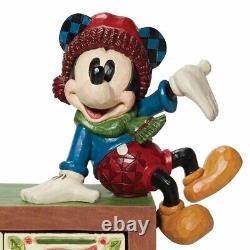 Jim Shore Mickey Minnie Christmas Countdown Calendar Disney Traditions Figurine