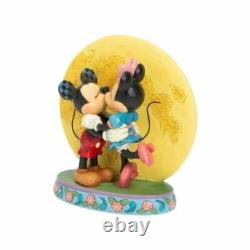 Jim Shore Mickey & Minnie Mouse Magic and Moonlight Kiss Disney Traditions (T2)
