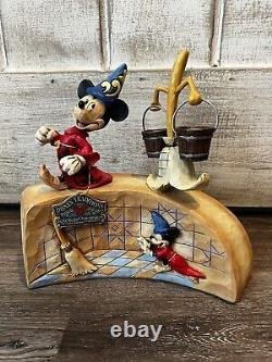 Jim Shore NWB Disney Traditions-Summoning the Stars 4043653 Fantasia Mickey