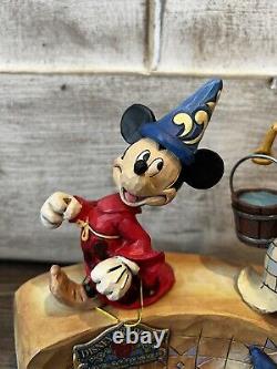 Jim Shore NWB Disney Traditions-Summoning the Stars 4043653 Fantasia Mickey