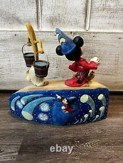 Jim Shore NWB Disney Traditions-Summoning the Stars 4043653 Fantasia Mickey