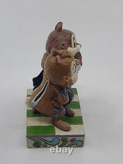 Jim Shore Nutty Buddies Chip & Dale Chipmunks Figurine Disney Traditions Enesco