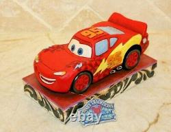 Jim Shore RARE Disney Cars Lightning McQueen Ka Chow 4023567