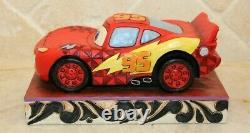 Jim Shore RARE Disney Cars Lightning McQueen Ka Chow 4023567