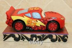 Jim Shore RARE Disney Cars Lightning McQueen Ka Chow 4023567