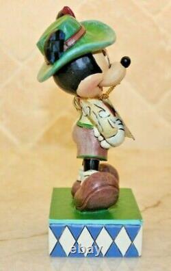 Jim Shore RARE Disney Mickey Mouse Around the World Greeting Germany 4043633 NIB