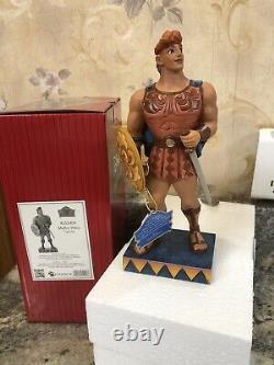 Jim Shore RARE Hercules Mythic Hero 4055406 w Box 8 Tall Disney Mint