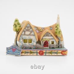 Jim Shore Snow White Enchanted Cottage Light Up Figurine #4031495 NEW RARE WORKS