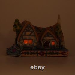 Jim Shore Snow White Enchanted Cottage Light Up Figurine #4031495 NEW RARE WORKS