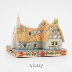 Jim Shore Snow White Enchanted Cottage Light Up Figurine #4031495 NEW RARE WORKS