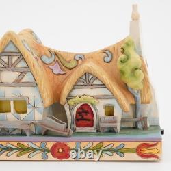 Jim Shore Snow White Enchanted Cottage Light Up Figurine #4031495 NEW RARE WORKS