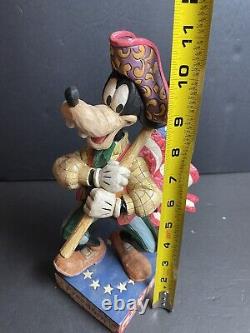Jim Shore Stars and Stripes of Freedom Enesco Disney Traditions 4004046 goofy