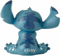 Jim Shore Stitch Big Trouble Figurine Disney Tradition 6000971 Big Fig -Statue