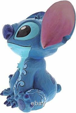 Jim Shore Stitch Big Trouble Figurine Disney Tradition 6000971 Big Fig -Statue