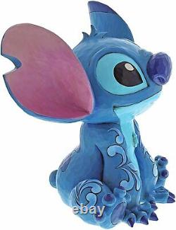 Jim Shore Stitch Big Trouble Figurine Disney Tradition 6000971 Big Fig -Statue