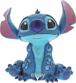 Jim Shore Stitch Big Trouble Figurine Disney Tradition 6000971 Big Fig -Statue