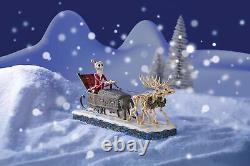 Jim Shore Tim Burton's The Nightmare Before Christmas Jack With Sleigh Figurine