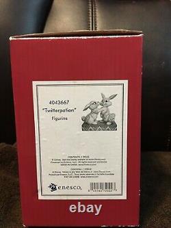 Jim Shore Twitterpation Thumper & Miss Bunny Figurine Disney Traditions-NEW