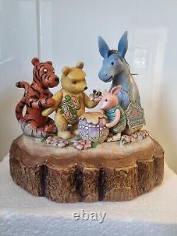 Jim Shore You Me and Hunny Bee 4037502 Disney Traditions Enesco Pooh Family