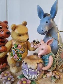 Jim Shore You Me and Hunny Bee 4037502 Disney Traditions Enesco Pooh Family