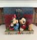 Mickey & Minnie Disney Traditions Jim Shore Bookends 4026094 Enesco Book Stopper