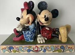 Mickey & Minnie Disney Traditions Jim Shore Bookends 4026094 Enesco Book Stopper