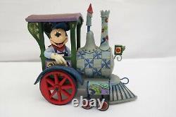Mickey Mouse All Aboard Train Statue 4016585 Disney Traditions Enesco DH