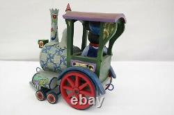 Mickey Mouse All Aboard Train Statue 4016585 Disney Traditions Enesco DH
