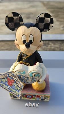 Mickey Mouse It's A Boy! Celebration Figurine Disney Traditions Enesco Jim Shore