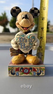 Mickey Mouse It's A Boy! Celebration Figurine Disney Traditions Enesco Jim Shore