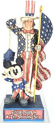 Mickey Mouse Uncle Sam Jim Shore Disney