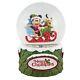 Mickey Pluto Laughing All The Way Disney Traditions Jim Shore Snow Globe 6009581