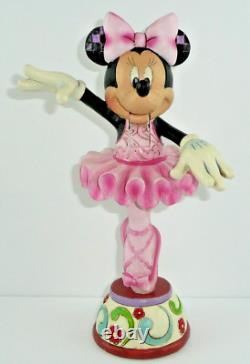 Minnie Mouse Nutcracker Jim Shore Disney Sugar Plum Fairy Ballerina Tutu Dance