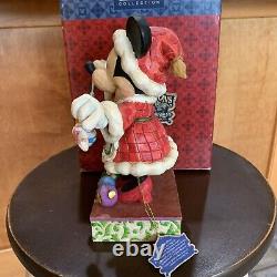 +Minnie's Christmas Cheer 4005625 Jim Shore Walt Disney Showcase Minnie figurine