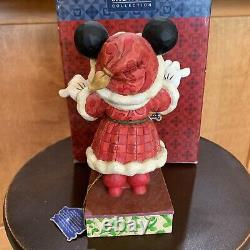 +Minnie's Christmas Cheer 4005625 Jim Shore Walt Disney Showcase Minnie figurine