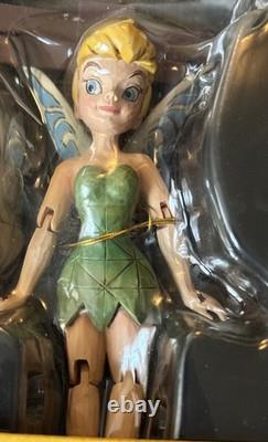 NEW 2012 Retired JIM SHORE Disney TINKER BELL MARIONETTE with Box RARE