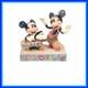 New Enesco Disney Traditions Collection By Jim Shore Mickey And Minnie Mouse In