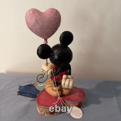 NEW Mickey Mouse with Heart Balloon, 4026087, Disney Traditions Jim Shore Enesco