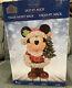 New Sealed Box Disney Mickey Old St. Mick 17 Santa Hand Painted Sold Out