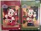 Nib Enesco Disney Traditions Jim Shore Holiday Mickey & Minnie Withbells 17 Statu