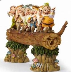 NIB Jim Shore Disney Traditions HOMEWARD BOUND Seven Dwarfs RARE 4005434