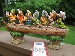 NIB Jim Shore Disney Traditions HOMEWARD BOUND Seven Dwarfs RARE 4005434