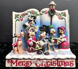 NIB Jim Shore Disney Traditions MERRY CHRISTMAS (MICKEY, MINNIE, GOOFY, ETC)