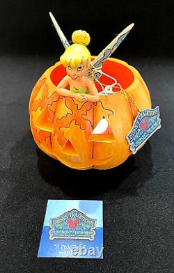 NIB Jim Shore Halloween A PIXIE TREAT Walt Disney Showcase Tinker Bell RARE