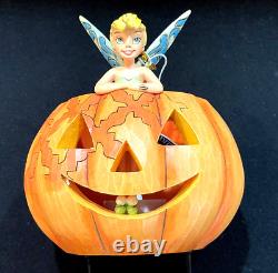 NIB Jim Shore Halloween A PIXIE TREAT Walt Disney Showcase Tinker Bell RARE