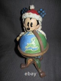 NIB Jim Shore Walt Disney Showcase Collection Old World Santa Mickey figurine