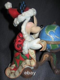 NIB Jim Shore Walt Disney Showcase Collection Old World Santa Mickey figurine